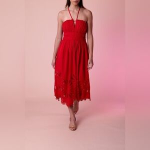 Ulla Johnson Women's Dress Red Size 00
